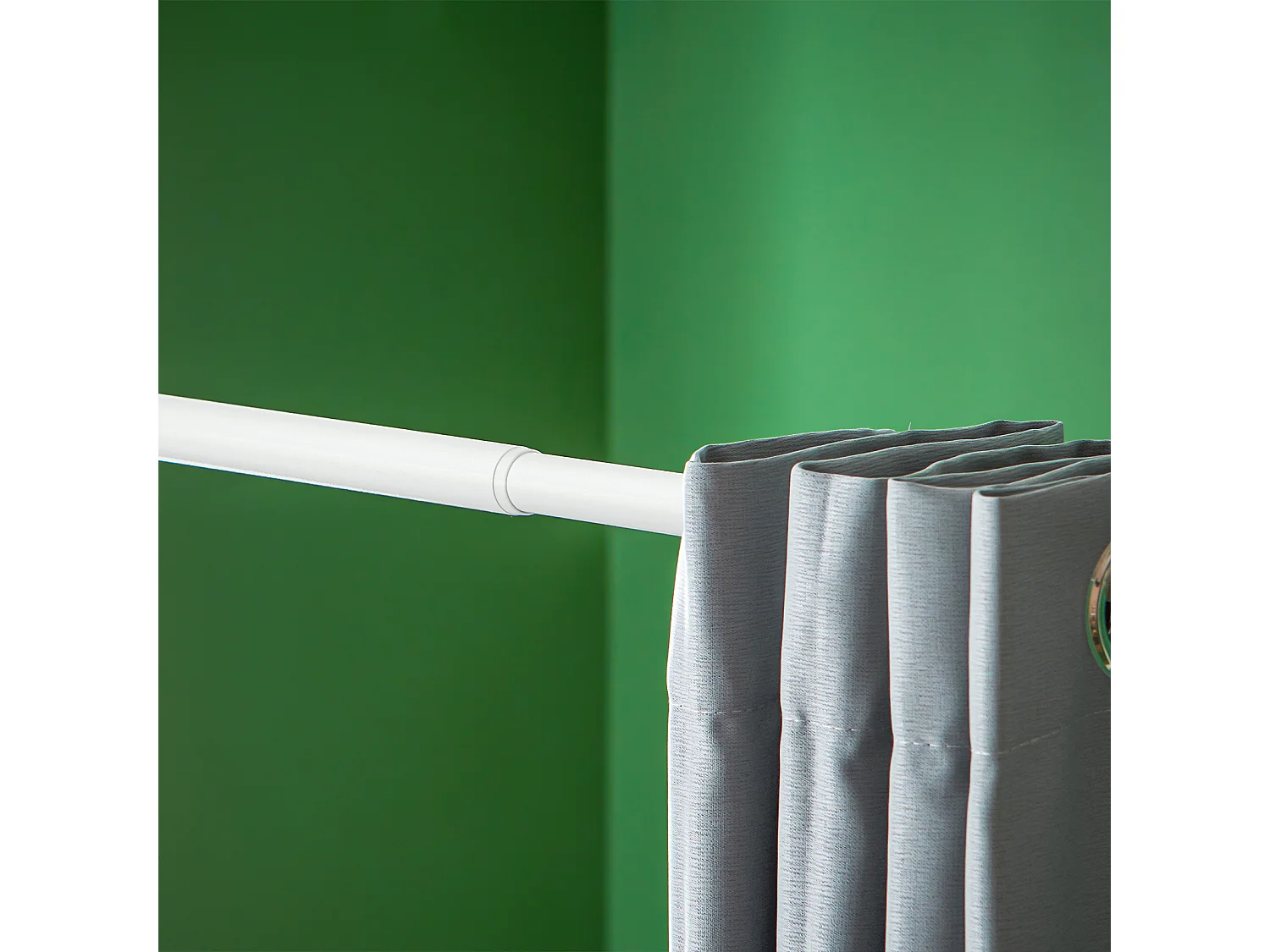 SoBuy KLS12-DG - Verstelbaar thermisch verduisteringsrolgordijn L162cm x B9cm x H200cm