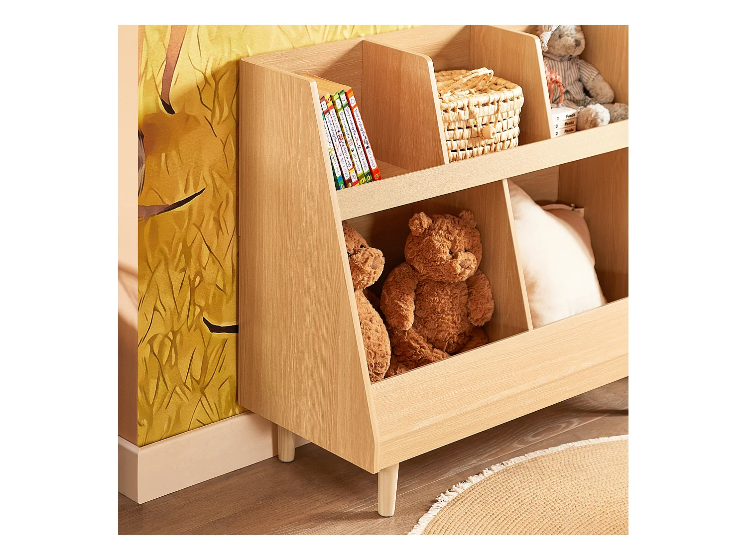 Półka na książki dla dzieci KMB111-N