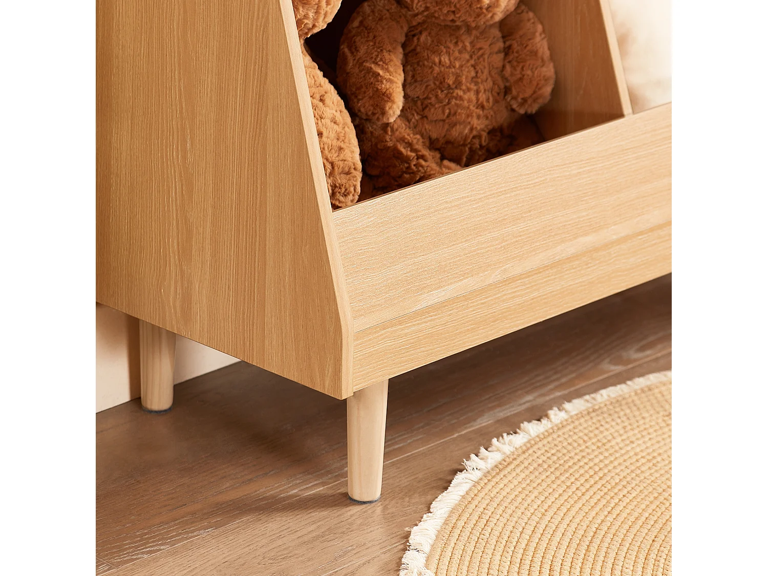 SoBuy KMB111-N - Bibliothèque Montessori pour enfants Naturel L86.5cm x L37cm x H76cm...