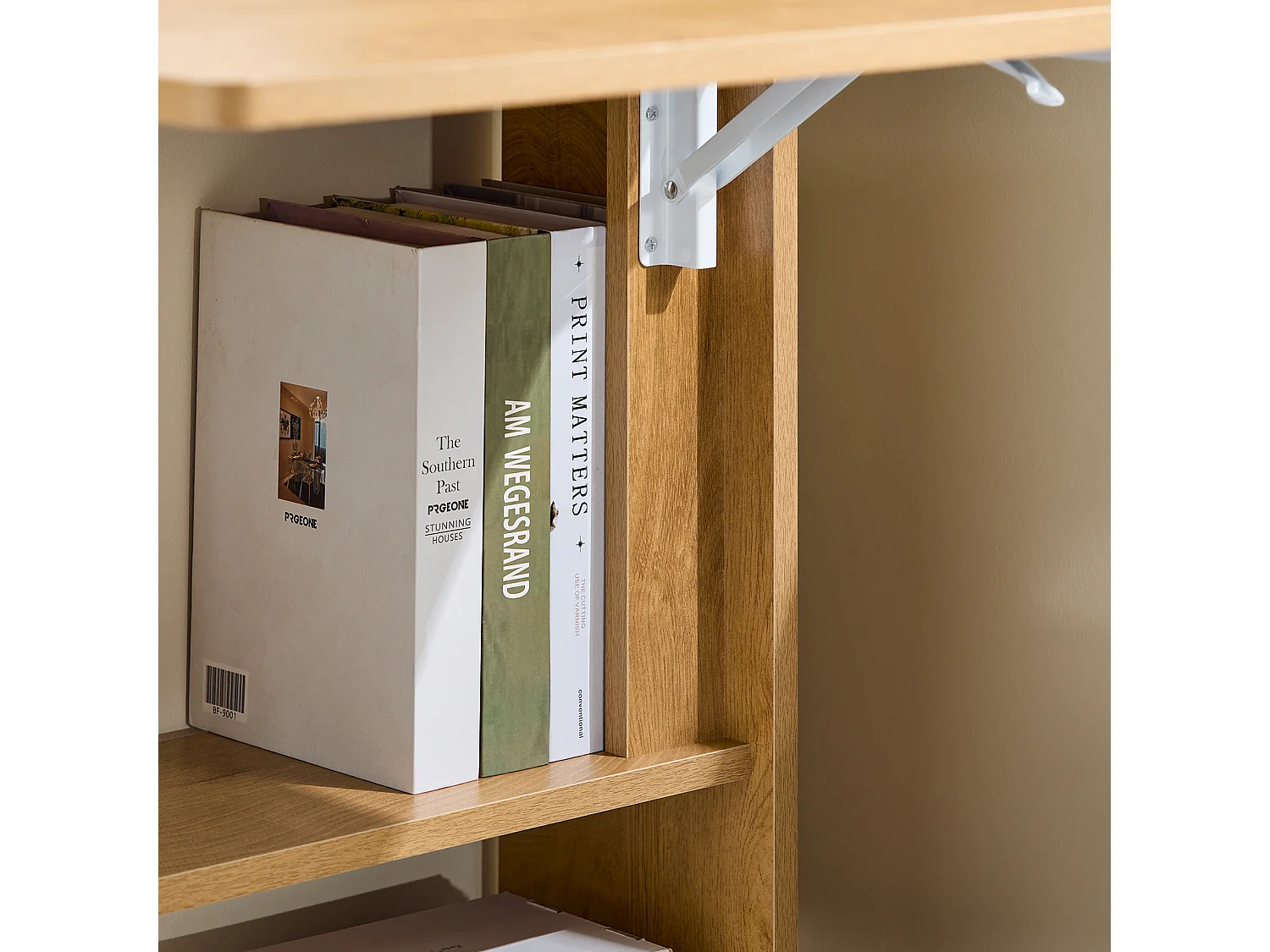 SoBuy FWT92-N - Opvouwbaar, ruimtebesparend bureau W63cm x B20cm x H82cm