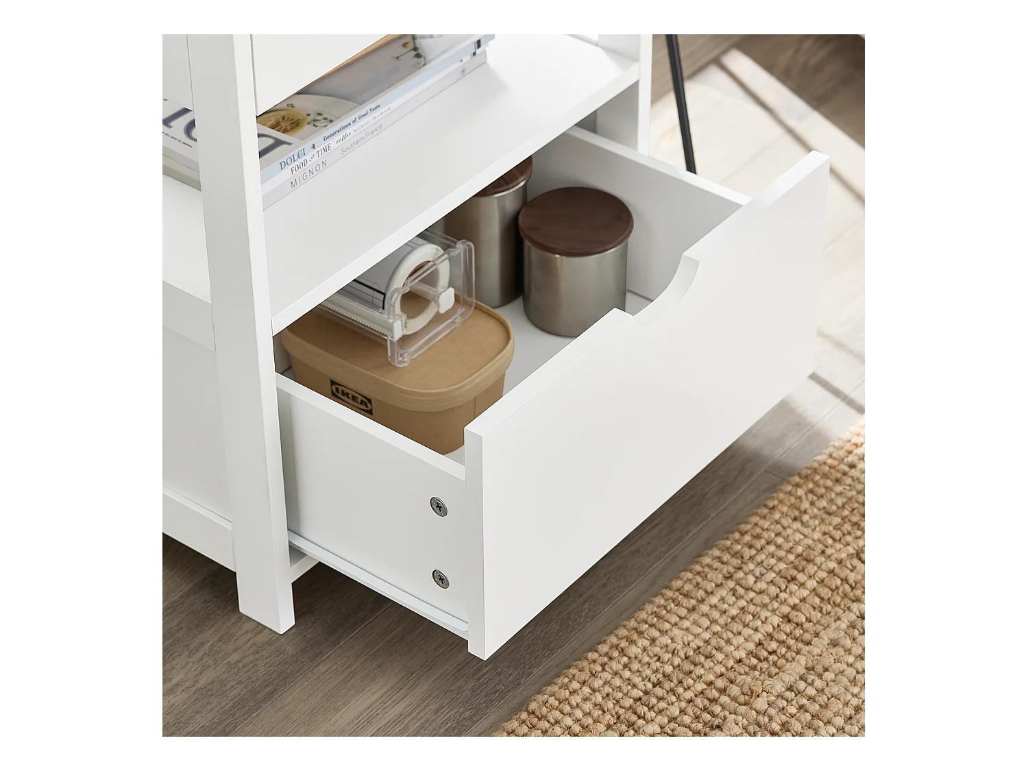 SoBuy Stolik nocny 45x38x56cm FRG258-II-W