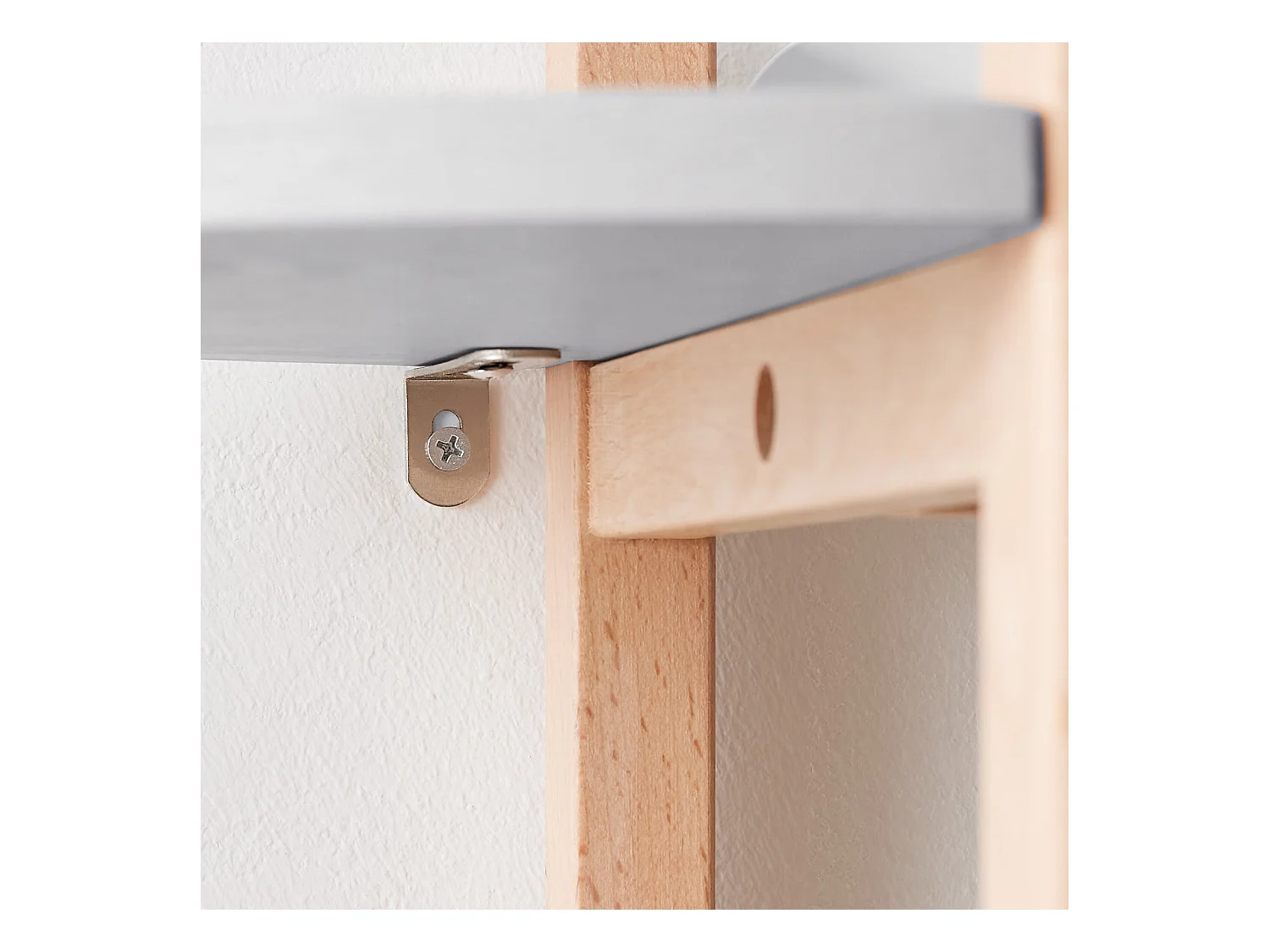 SoBuy HSTR01-H-HG - Etagère 3 étagères Gris L101cm x L33cm x H87.5cm