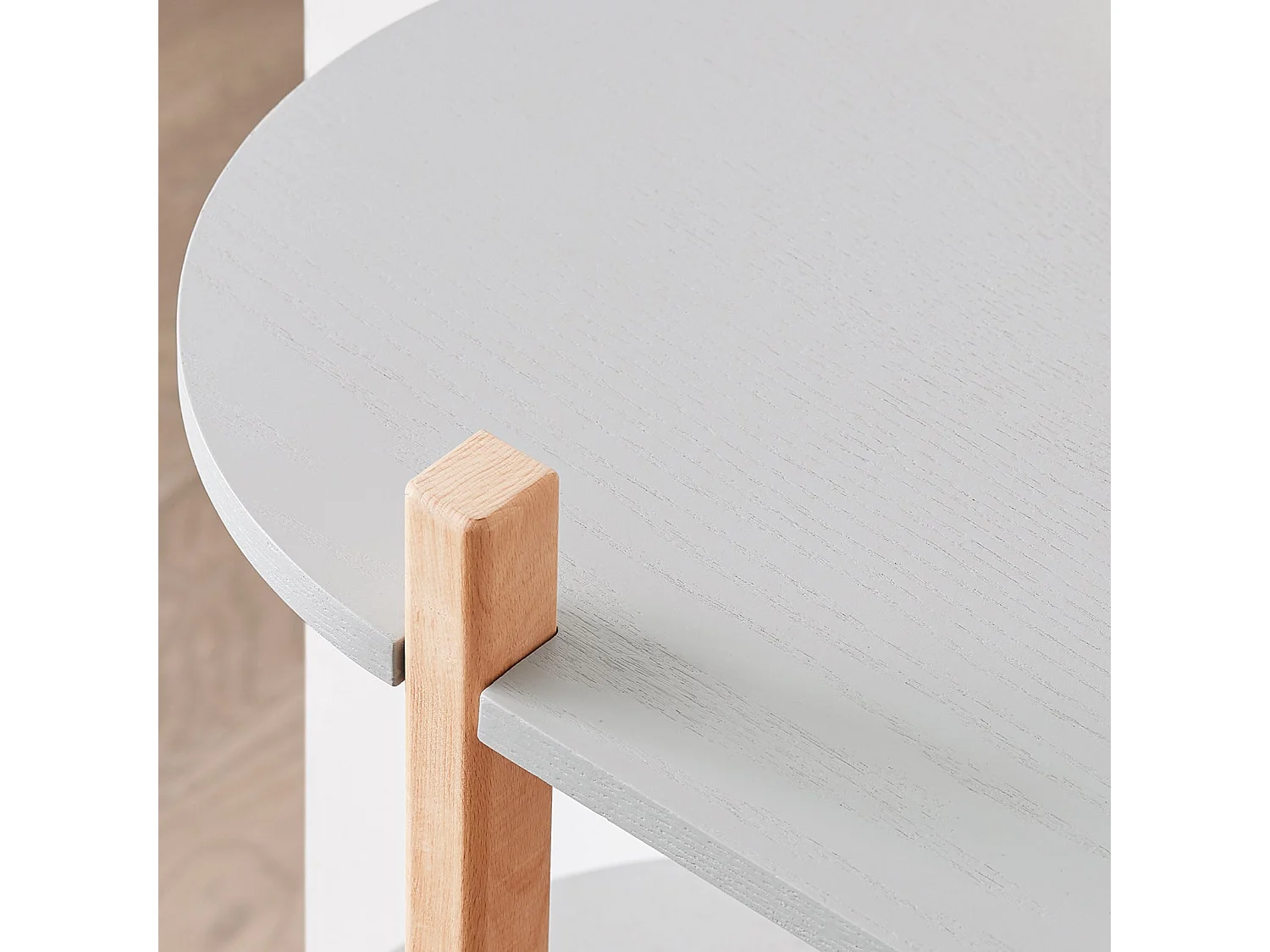 SoBuy HSTR01-H-HG - Schap 3 Planken Grijs B101cm x B33cm x H87.5cm