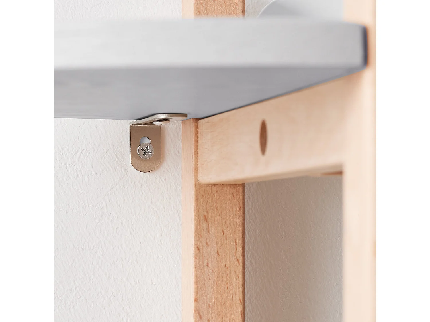 SoBuy HSTR01-H-HG - Schap 3 Planken Grijs B101cm x B33cm x H87.5cm