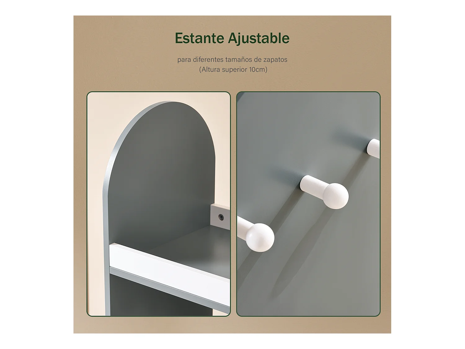 SoBuy Wieszak dziecięcy 97x35x108cm KMB40-HG