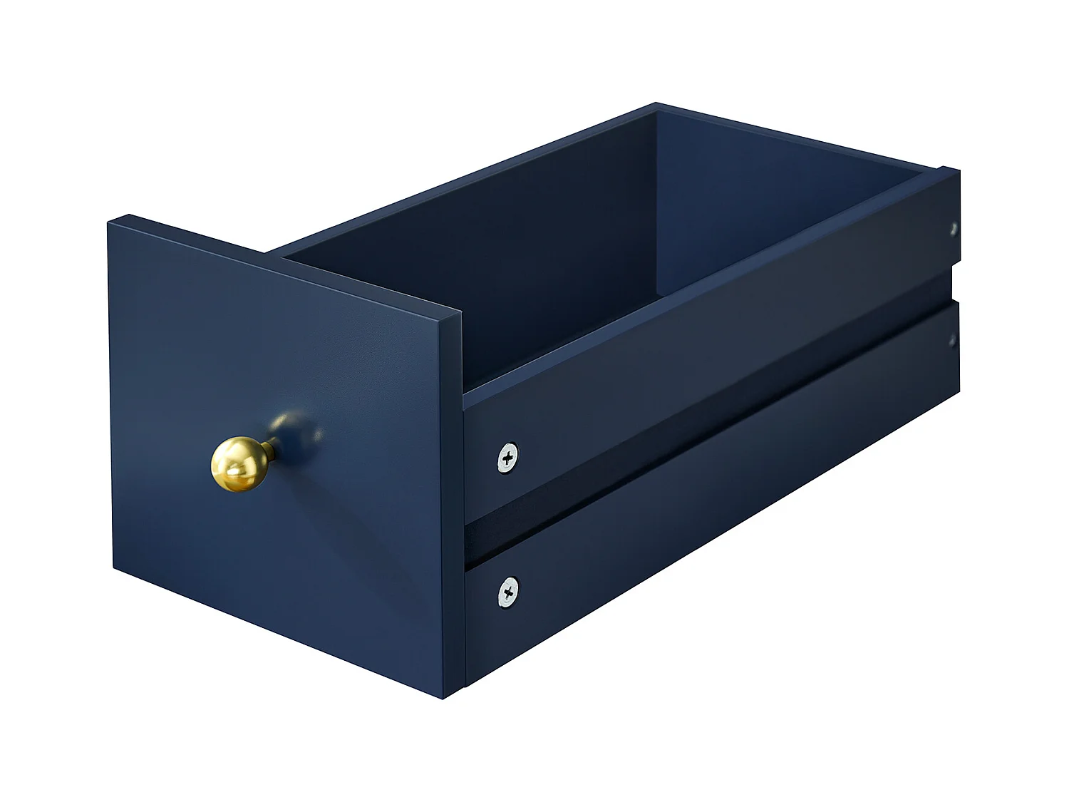 SoBuy BZR195-B - Platzsparender 3-Schubladen-Wagen für Bad/Küche L23cm x B65cm x H83cm