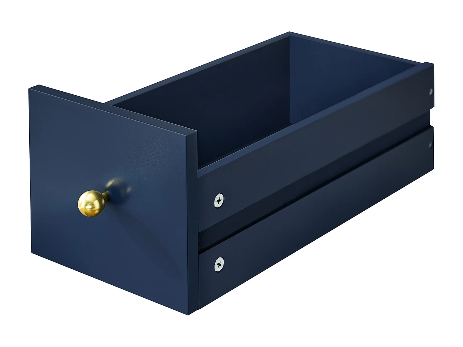 SoBuy BZR195-B - Chariot peu encombrant à 3 tiroirs pour salle de bain/cuisine L23cm x L65cm x H83cm