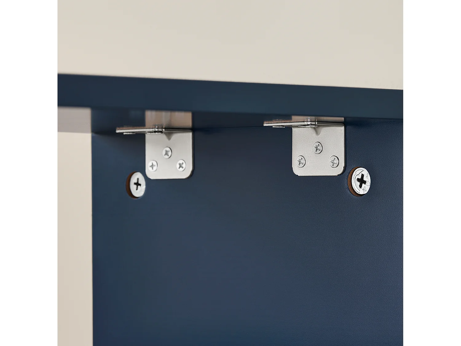 SoBuy BZR195-B - Chariot peu encombrant à 3 tiroirs pour salle de bain/cuisine L23cm x L65cm x H83cm