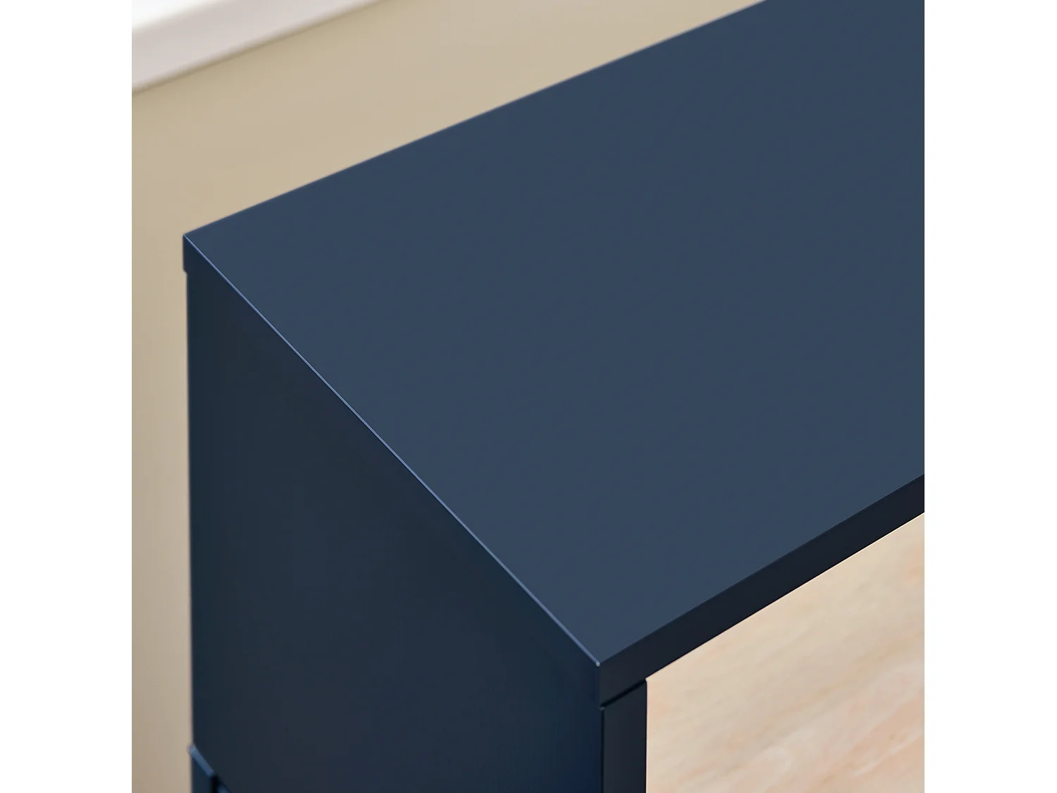 SoBuy BZR195-B - Chariot peu encombrant à 3 tiroirs pour salle de bain/cuisine L23cm x L65cm x H83cm