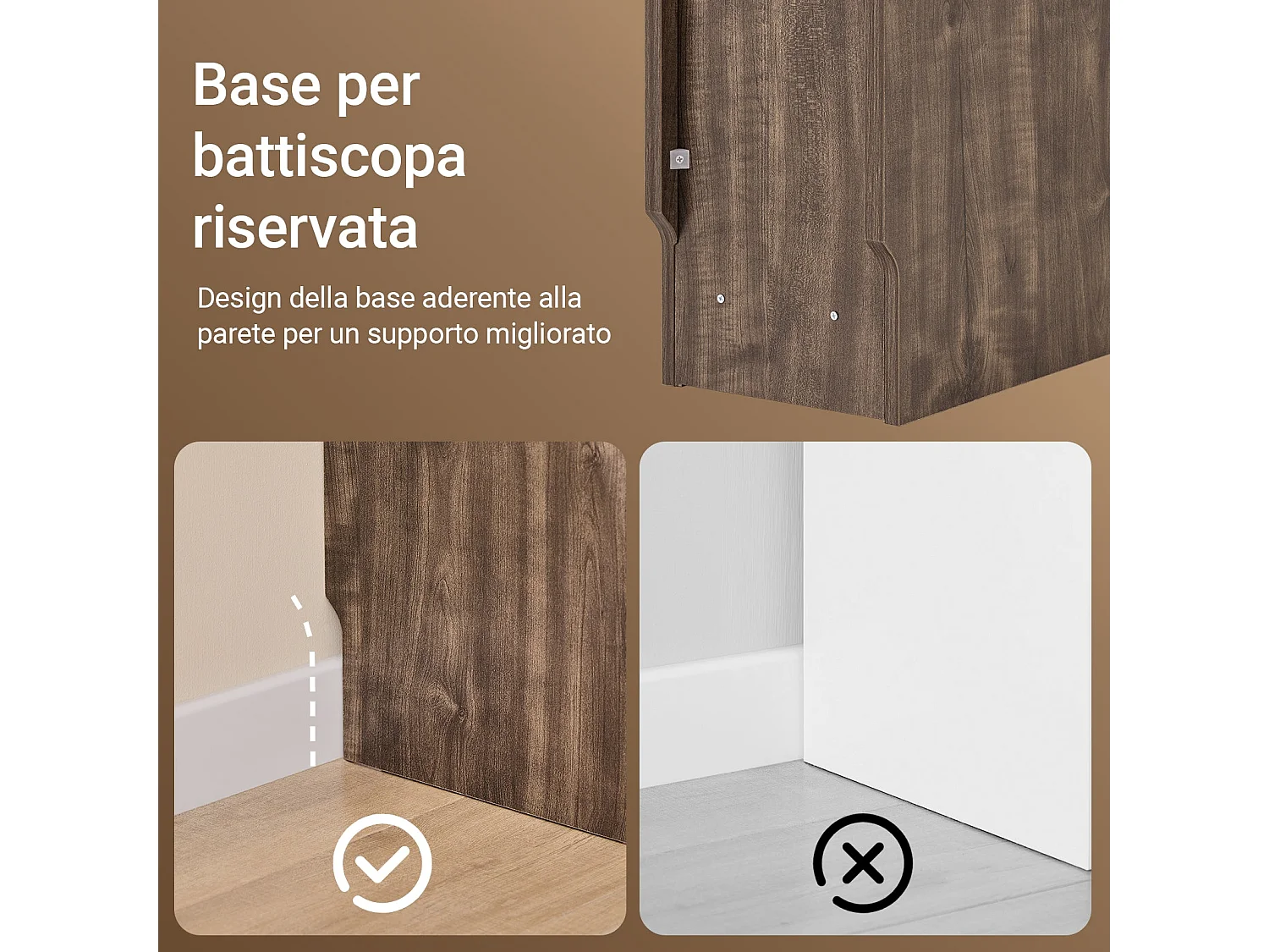 Comodino SoBuy FBT111-SN - Design Compacto com Gaveta e 2 Prateleiras