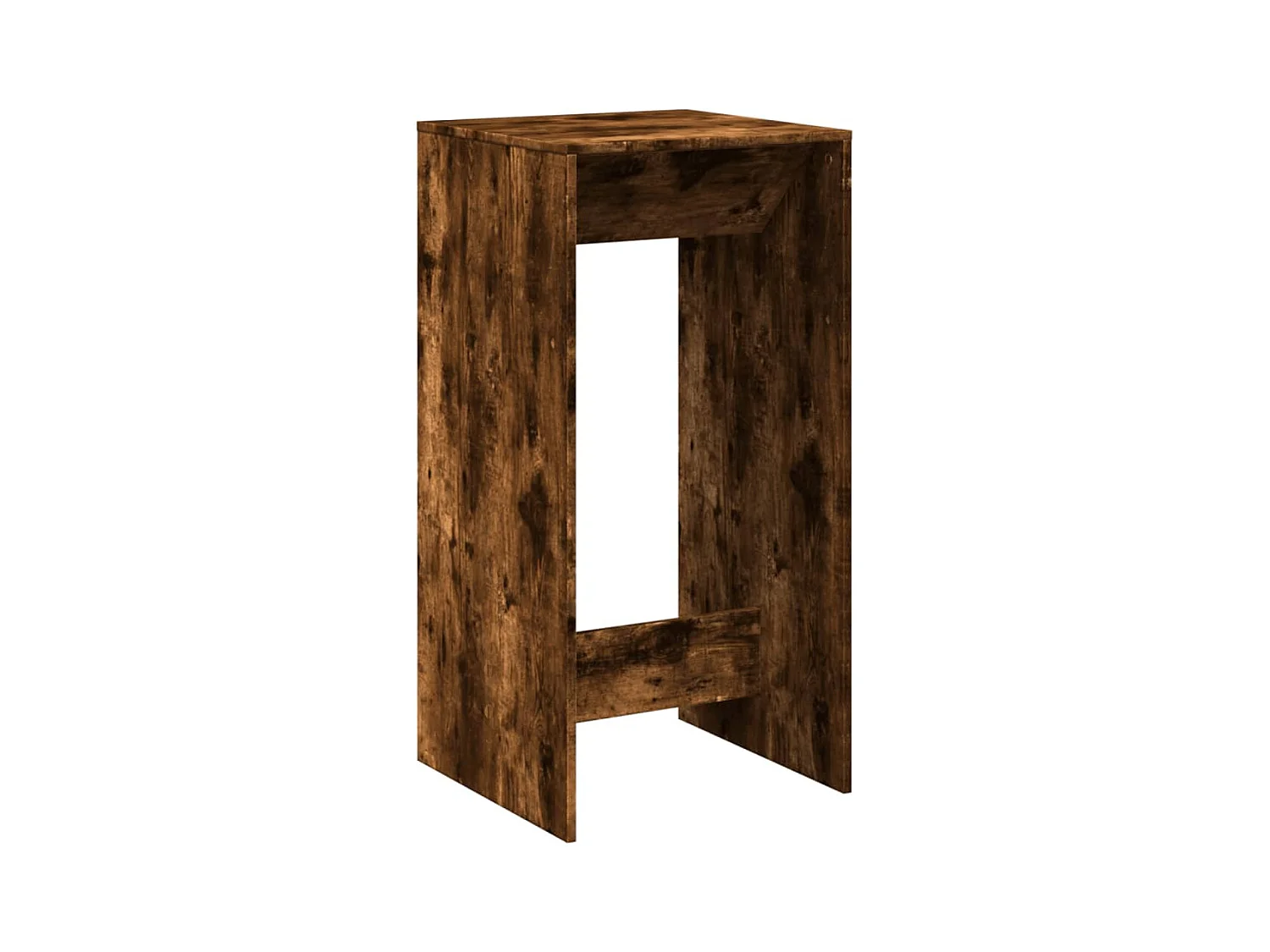 Table d’appoint multifonction 51 bois marron 51 x 50 x 103.5 cm DEC036433