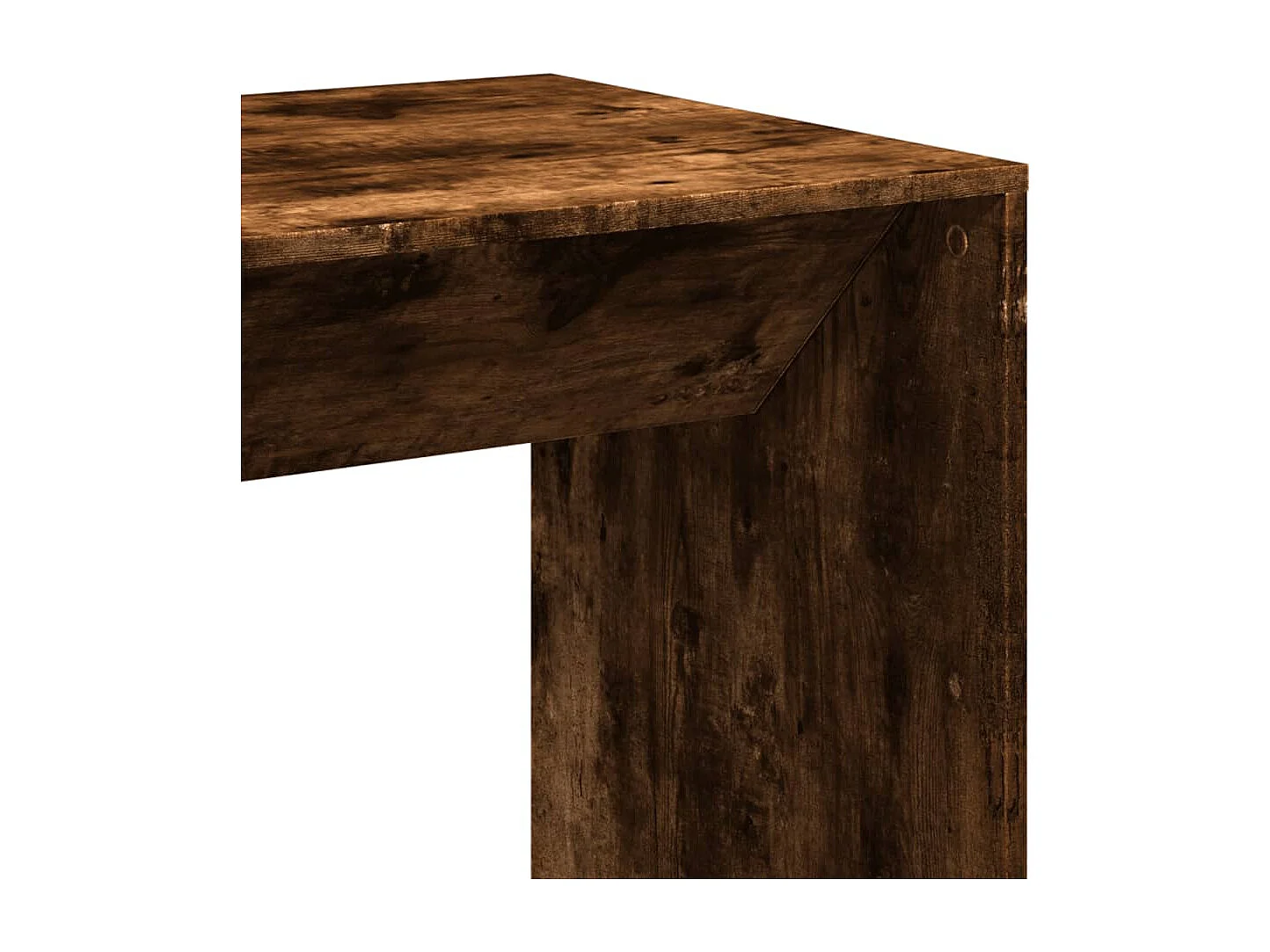 Table d’appoint multifonction 51 bois marron 51 x 50 x 103.5 cm DEC036433