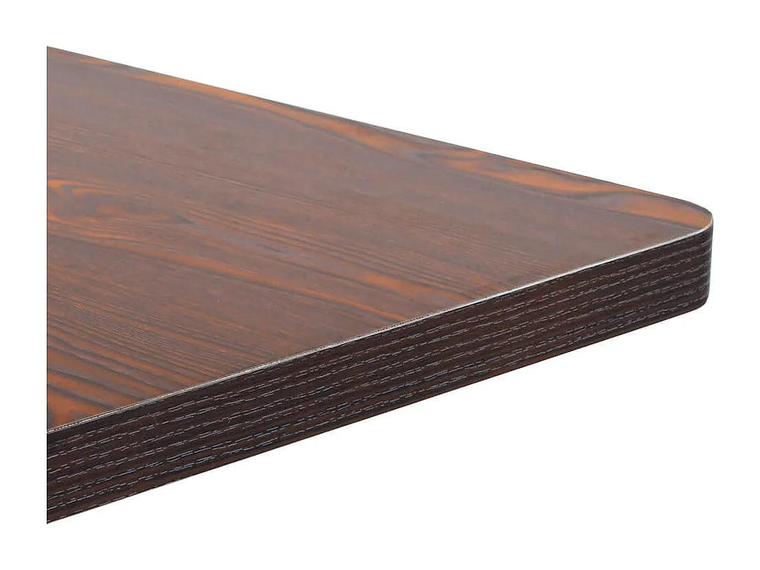 Table d'appoint auxiliaire table noire 50 x 50 x 75 cm DEC036573