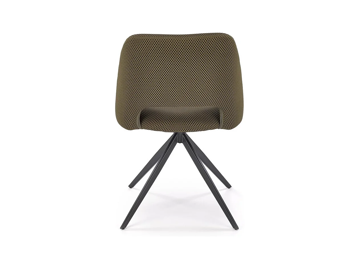 Sedia K546/rivestimento in tessuto/funzione girevole/Verde