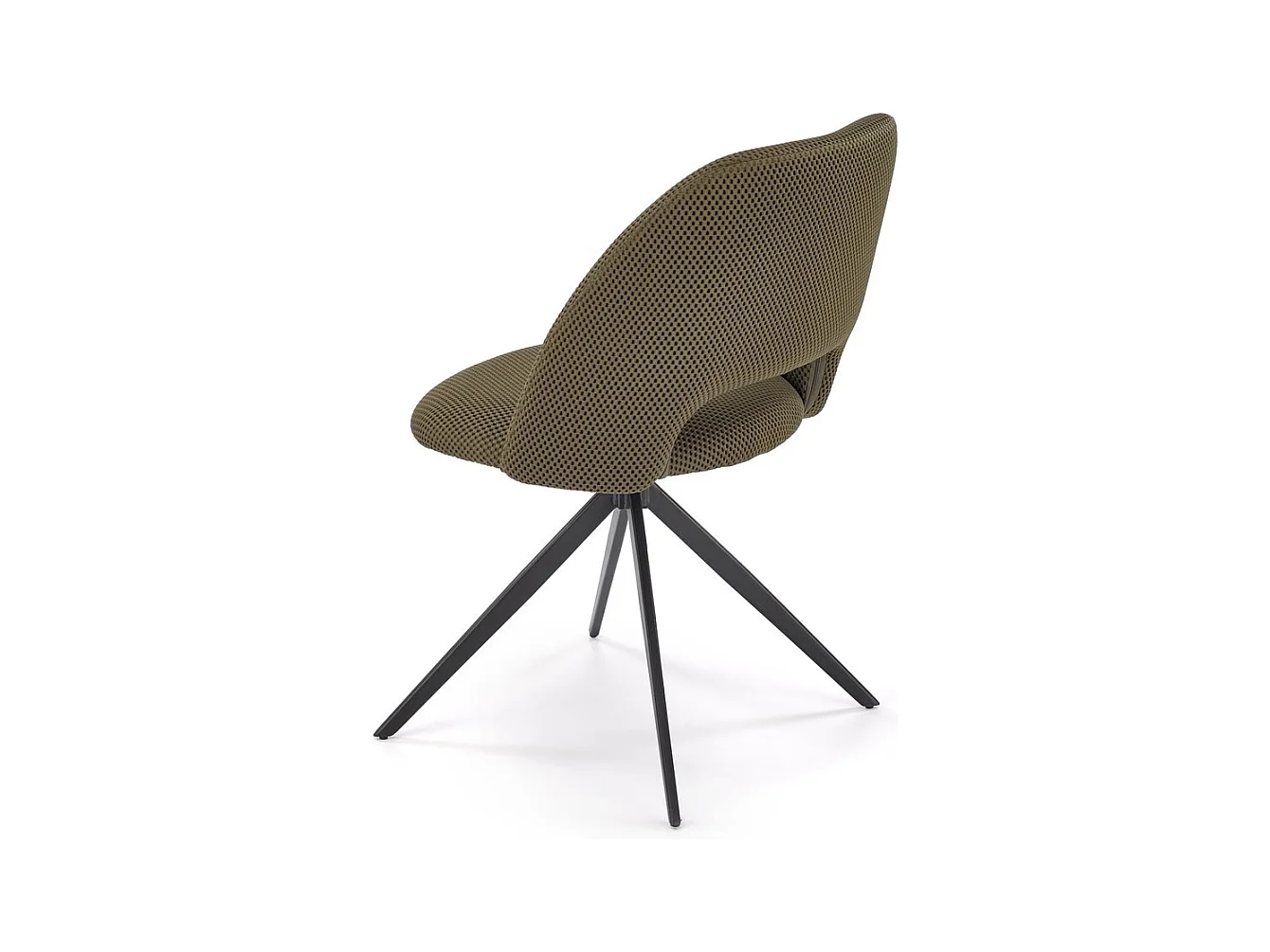 Sedia K546/rivestimento in tessuto/funzione girevole/Verde