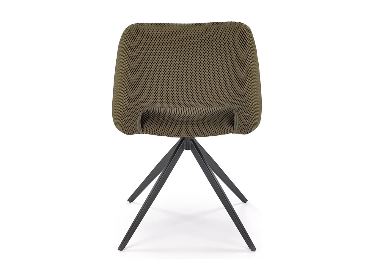 Sedia K546/rivestimento in tessuto/funzione girevole/Verde