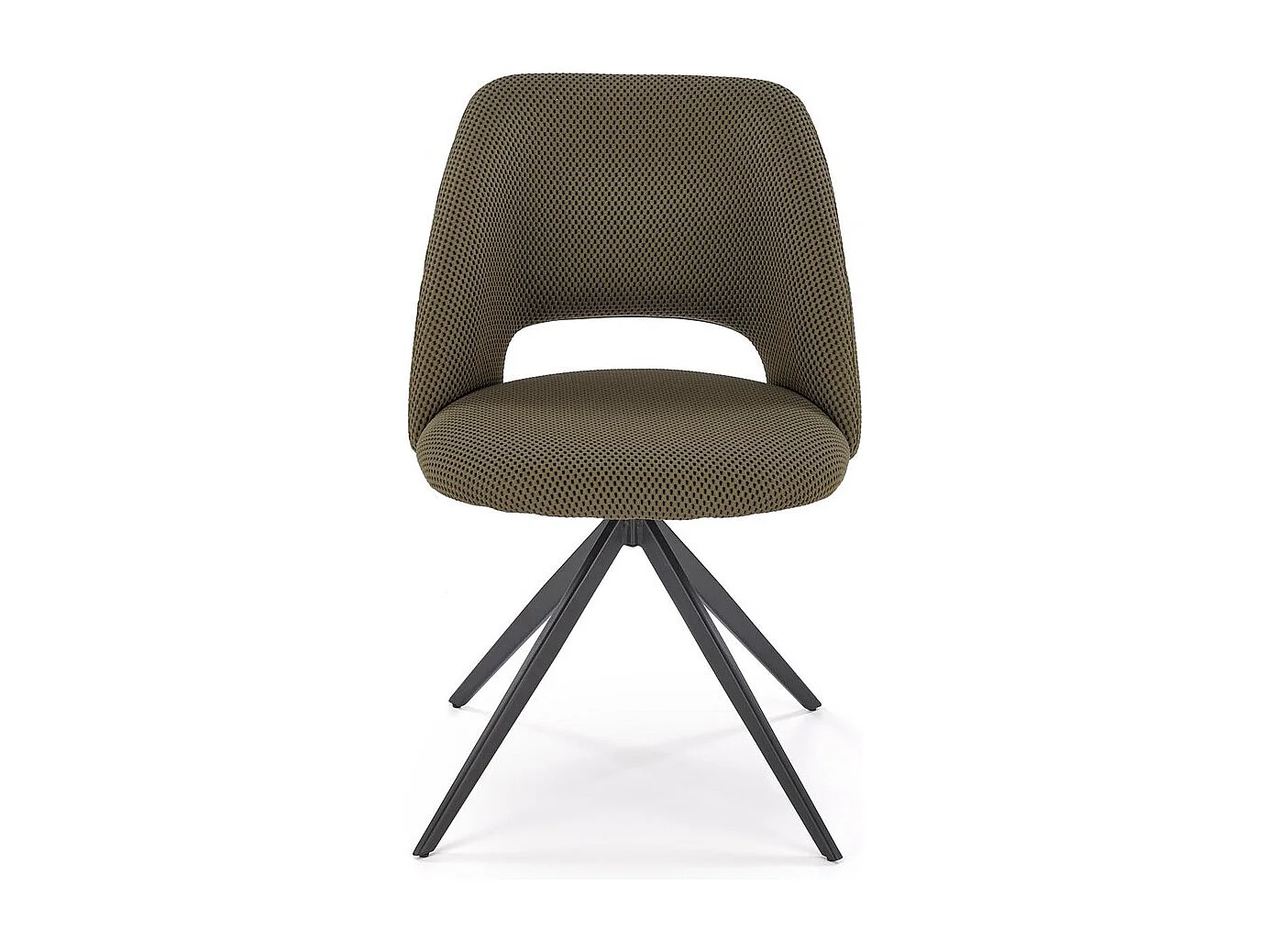 Sedia K546/rivestimento in tessuto/funzione girevole/Verde