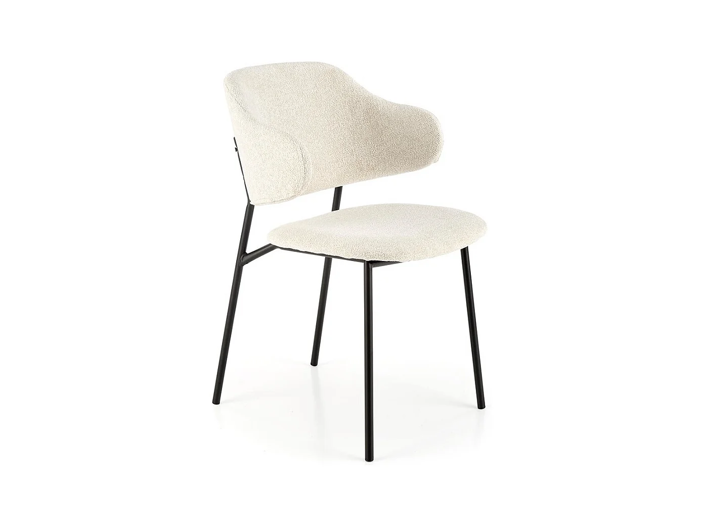 Sedia K497/Rivestimento in tessuto/Beige
