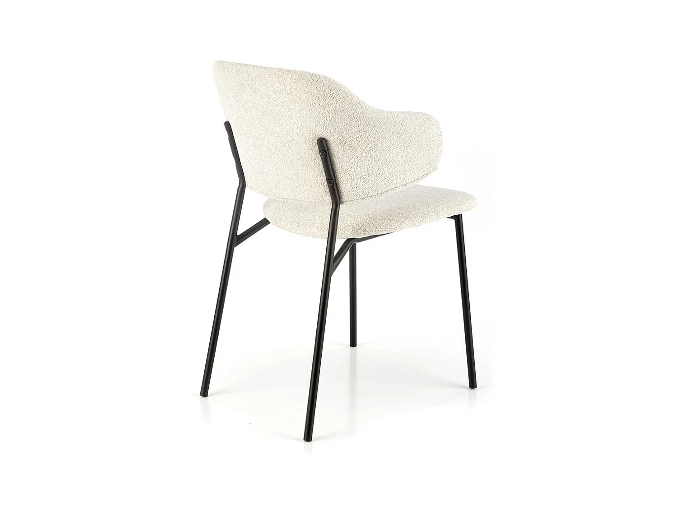 Sedia K497/Rivestimento in tessuto/Beige