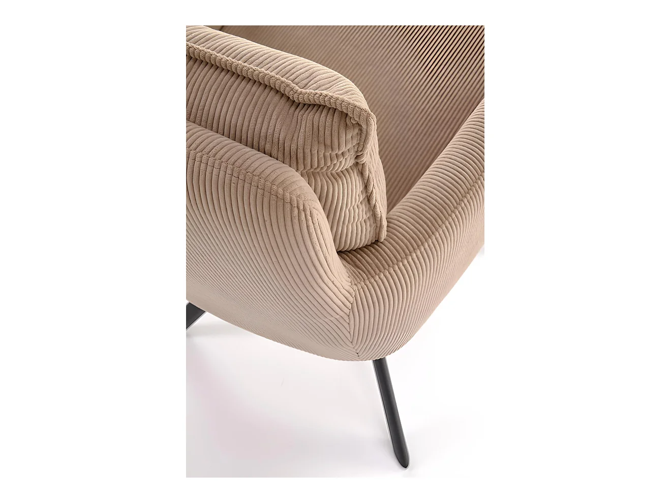 Stuhl K528/Drehfunktion/Stoffbezug/Braun