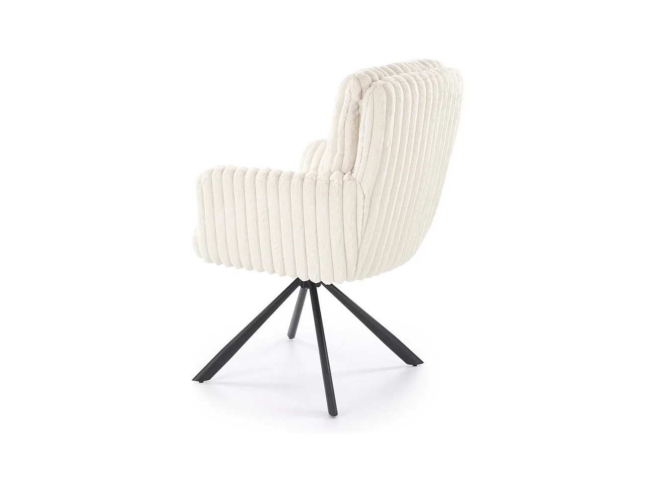 Sedia K572/Rivestimento in tessuto/Funzione girevole/Beige