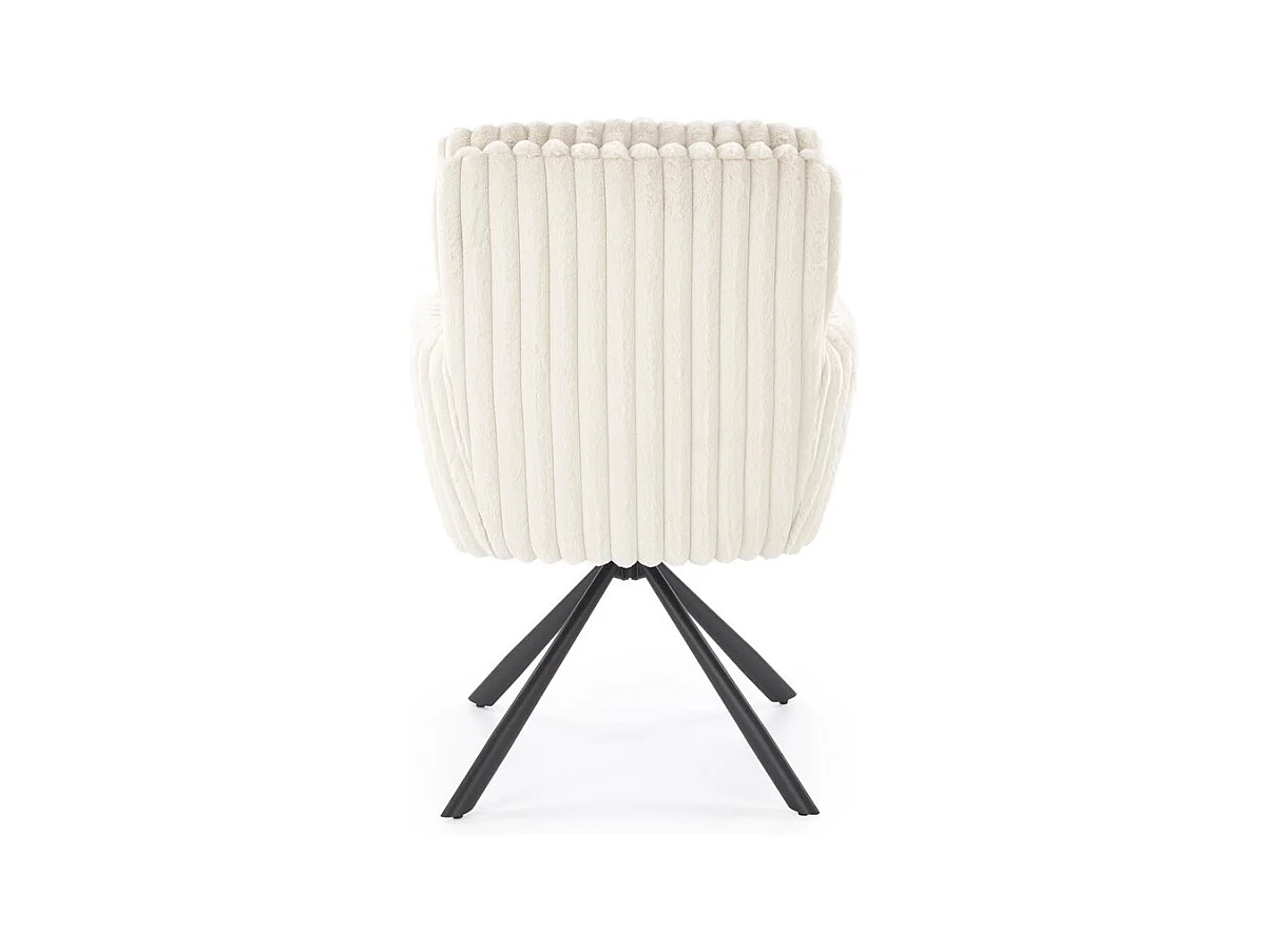 Sedia K572/Rivestimento in tessuto/Funzione girevole/Beige