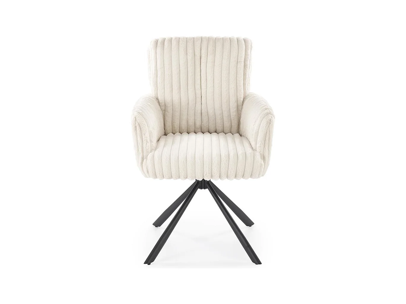 Sedia K572/Rivestimento in tessuto/Funzione girevole/Beige