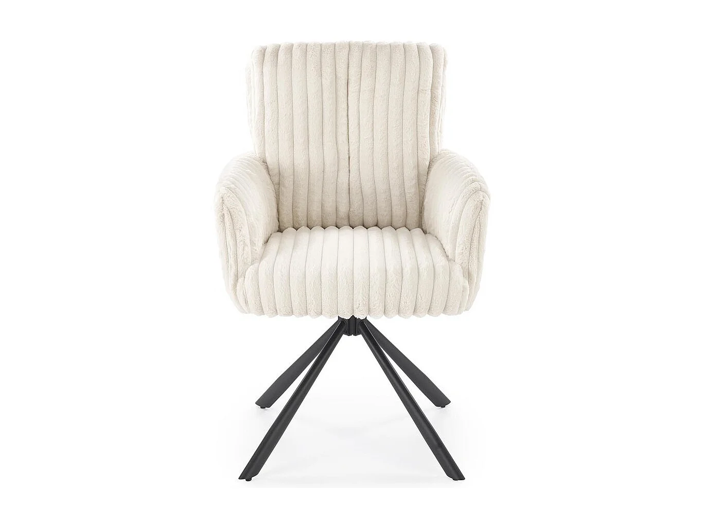 Sedia K572/Rivestimento in tessuto/Funzione girevole/Beige