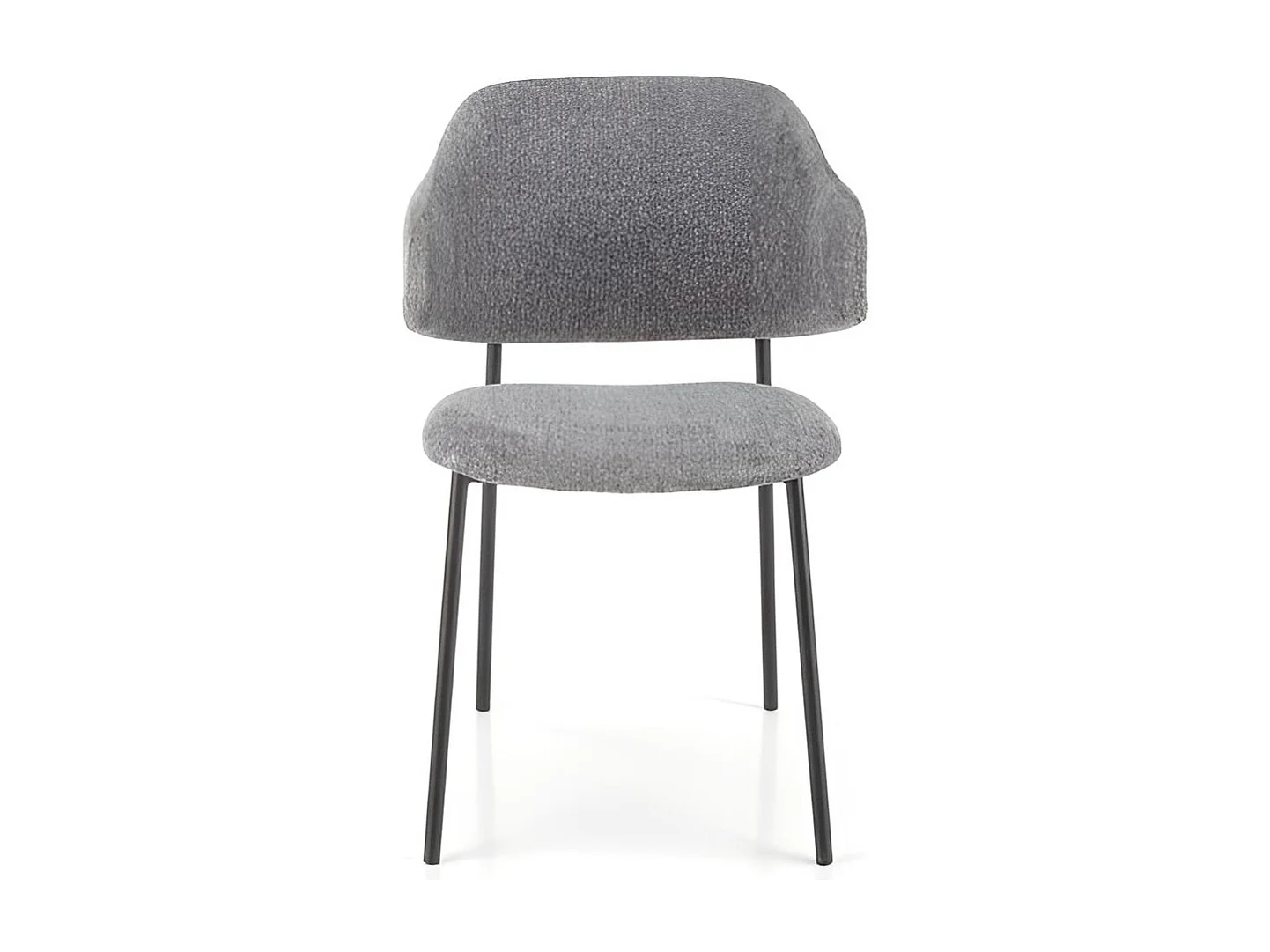 Chaise K497/Housse en tissu/ Gris