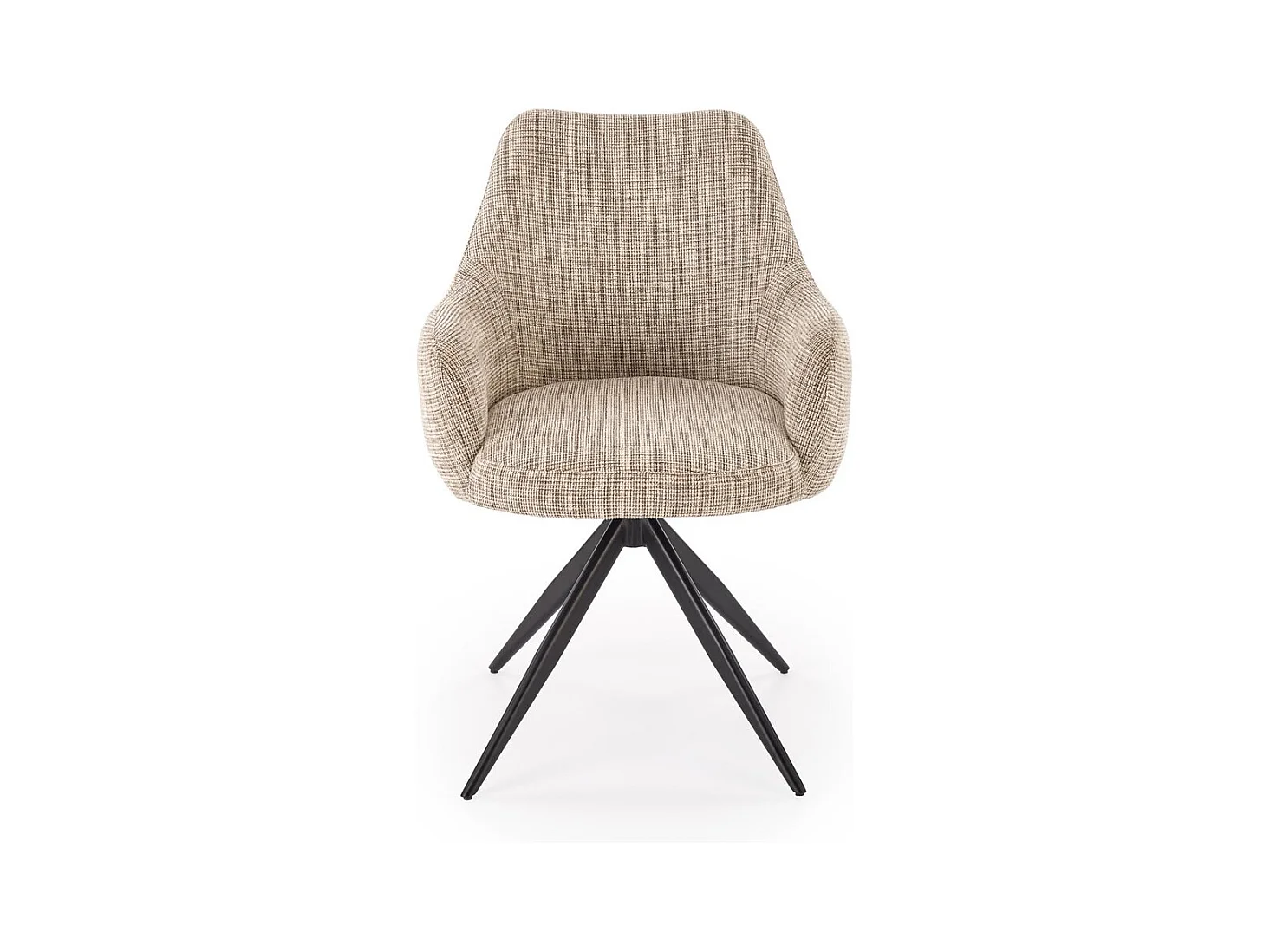 Sedia K564/Rivestimento in tessuto/Funzione girevole/Beige