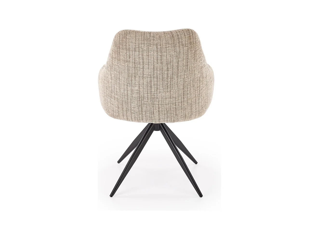 Sedia K564/Rivestimento in tessuto/Funzione girevole/Beige