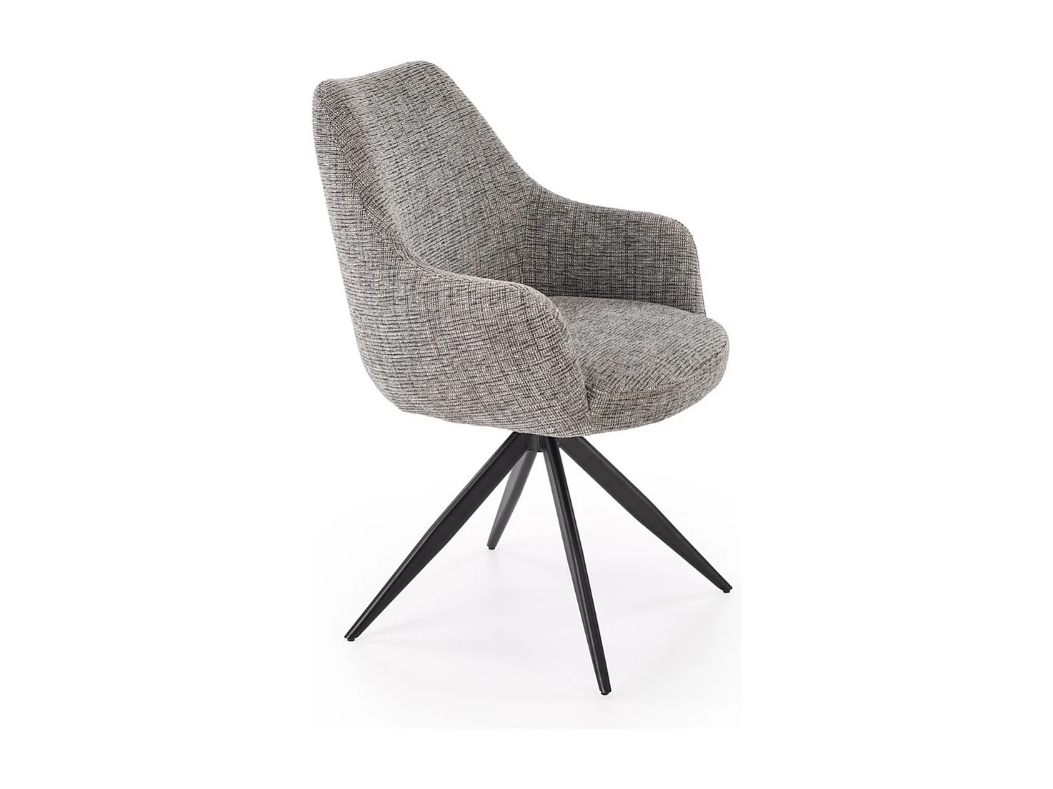 Stuhl K564/Stoffbezug/Drehfunktion/Grau
