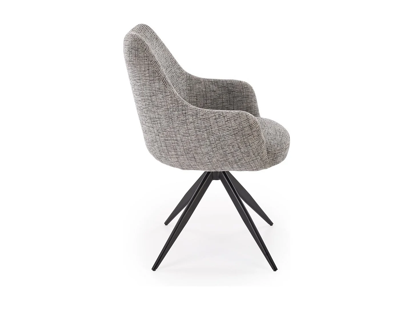 Stuhl K564/Stoffbezug/Drehfunktion/Grau