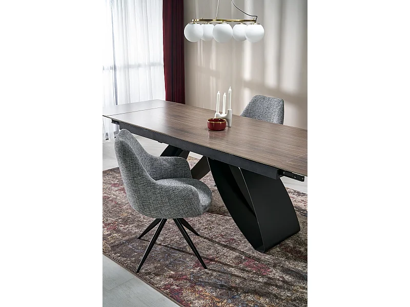 Stuhl K564/Stoffbezug/Drehfunktion/Grau