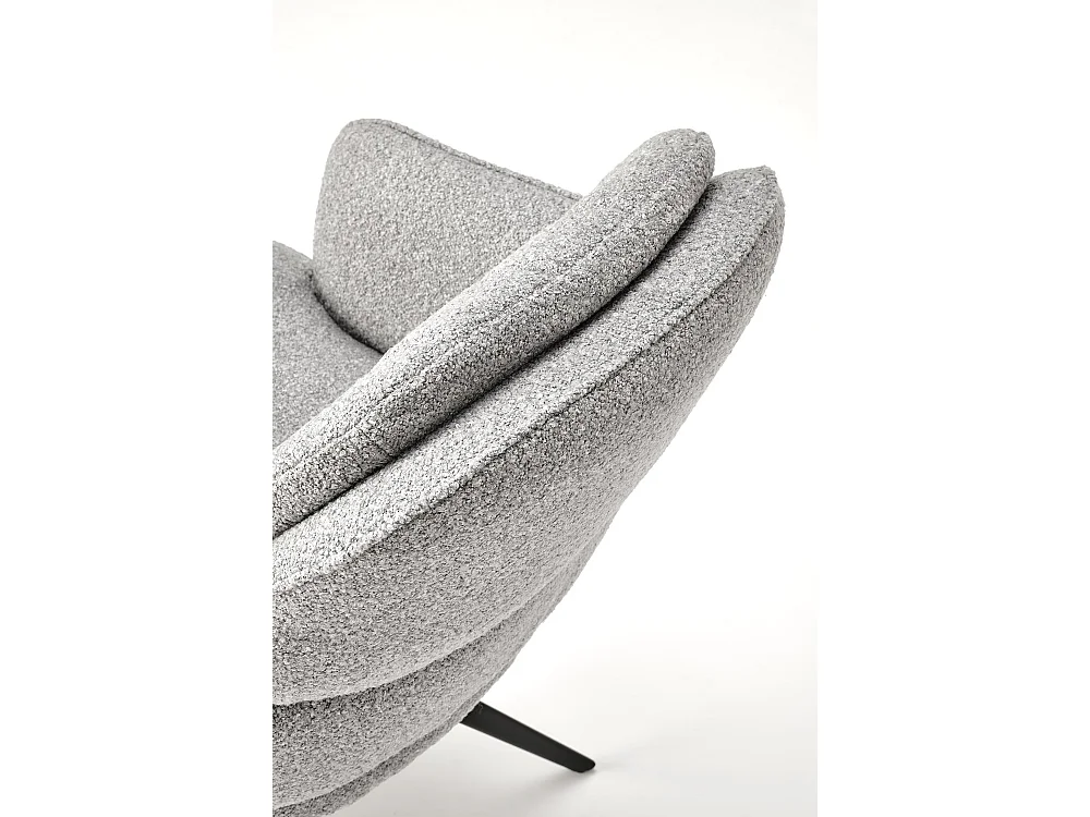 Chaise K570/Revêtement en tissu/Fonction pivotante/Gris