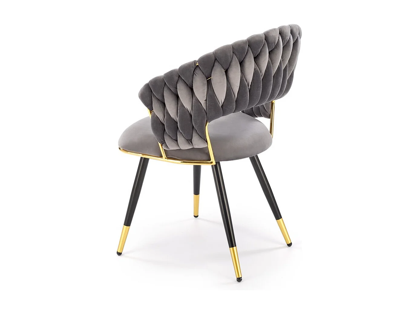 Stuhl K551/Stoffbezug&Metall/Grau