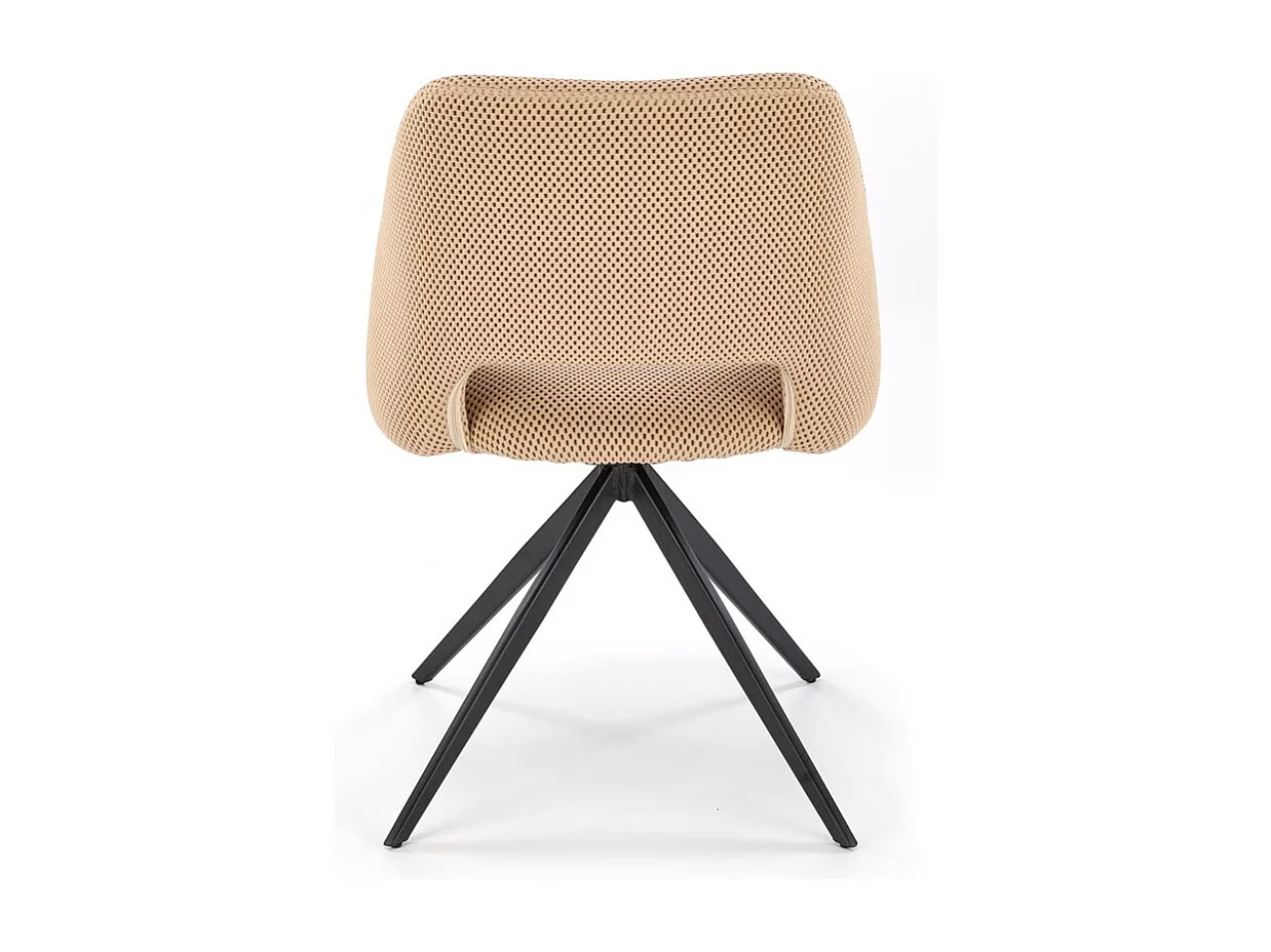 Sedia K546/rivestimento in tessuto/funzione girevole/Beige