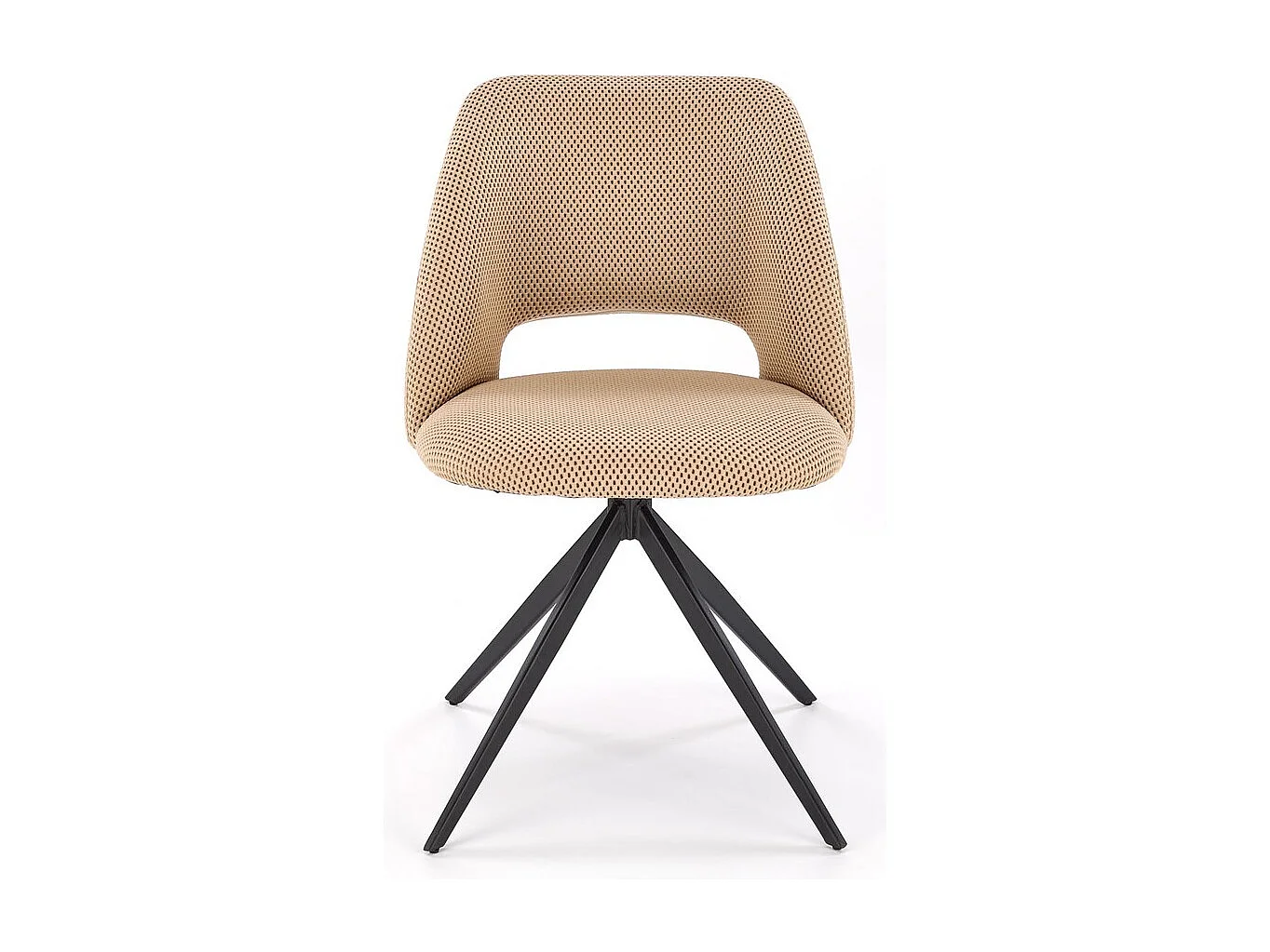 Sedia K546/rivestimento in tessuto/funzione girevole/Beige