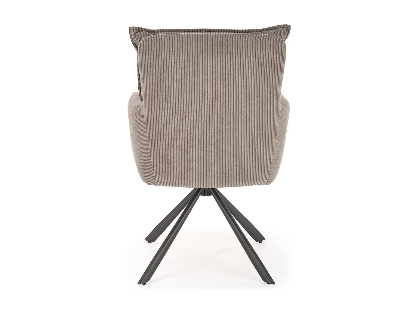 Stuhl K528/Drehfunktion/Stoffbezug/Grau