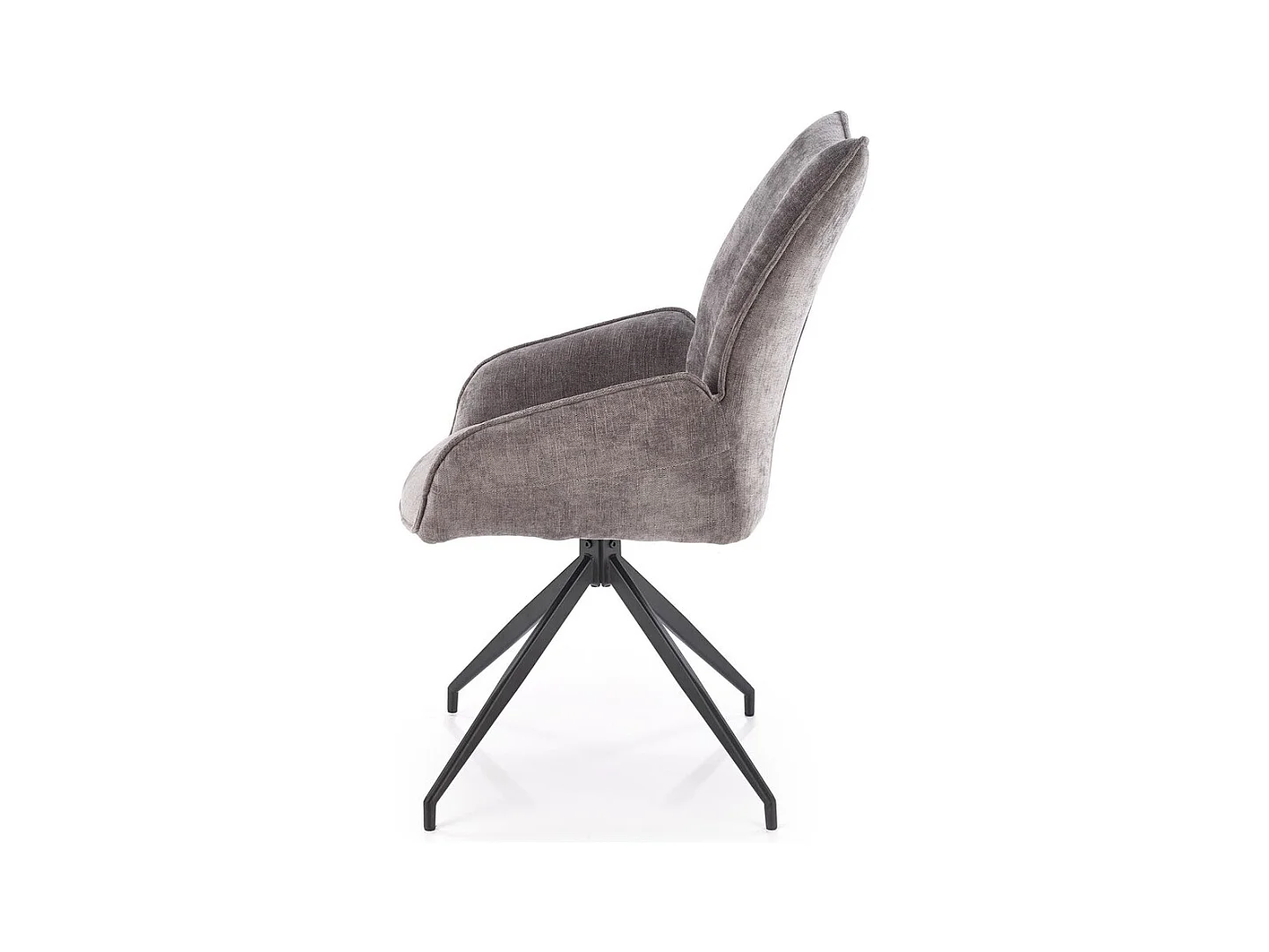 Stuhl K553/Stoffbezug/Drehfunktion/Grau