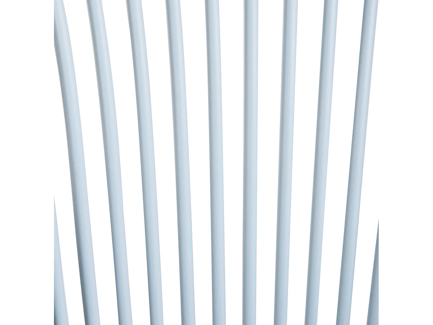 Lot de 4 chaises de jardin PESARO Bleu clair