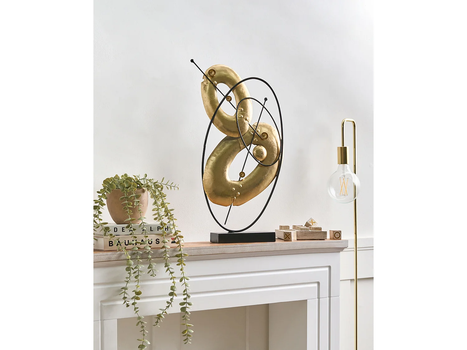 Accessoire Décoratif LUSK Métal Doré