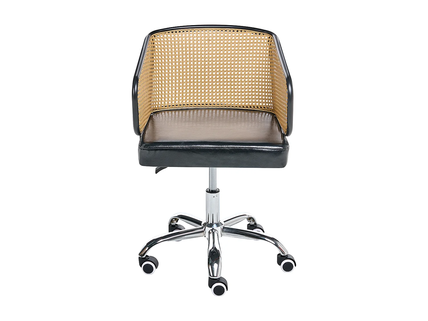 Chaise de bureau TUCSON Cuir PU Noir