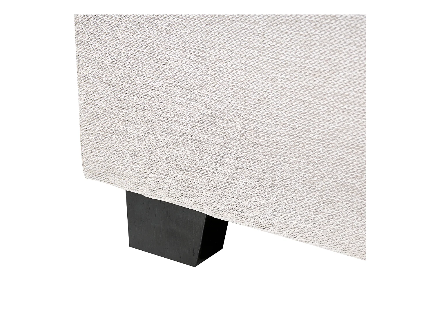 Lit à eau Tissu ROUEN 160 x 200 cm Beige clair