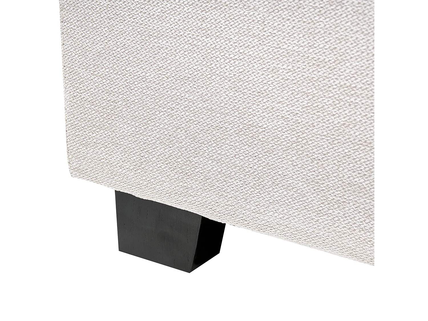 Lit à eau Tissu ROUEN 160 x 200 cm Beige clair