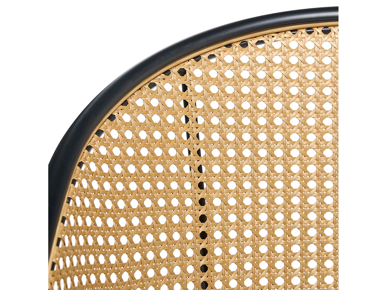 Chaise de bureau BALTIMORE Cuir PU Noir