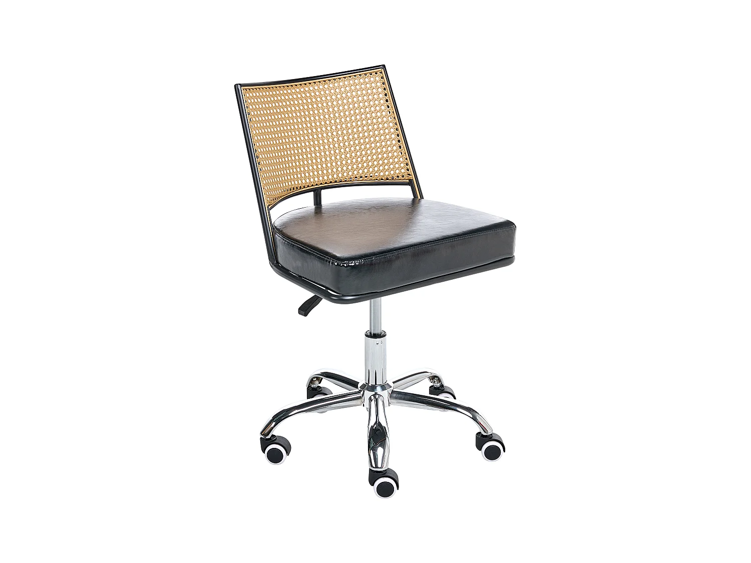 Chaise de bureau NOME Cuir PU Noir