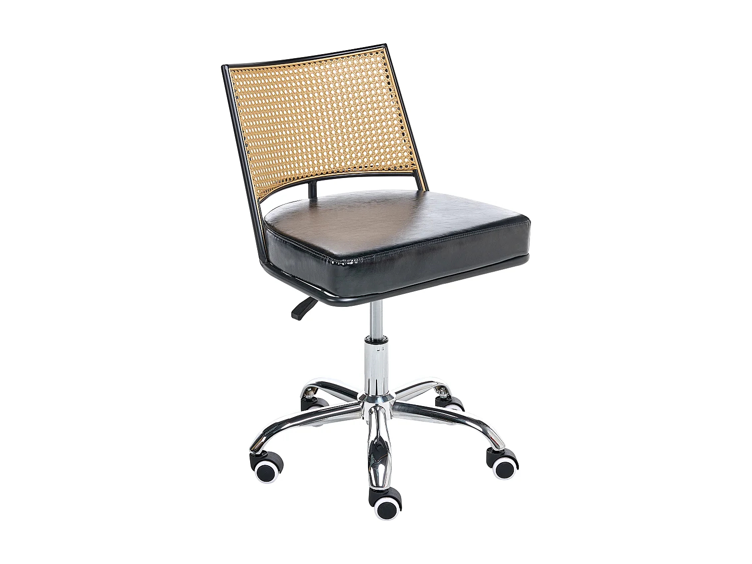 Chaise de bureau NOME Cuir PU Noir