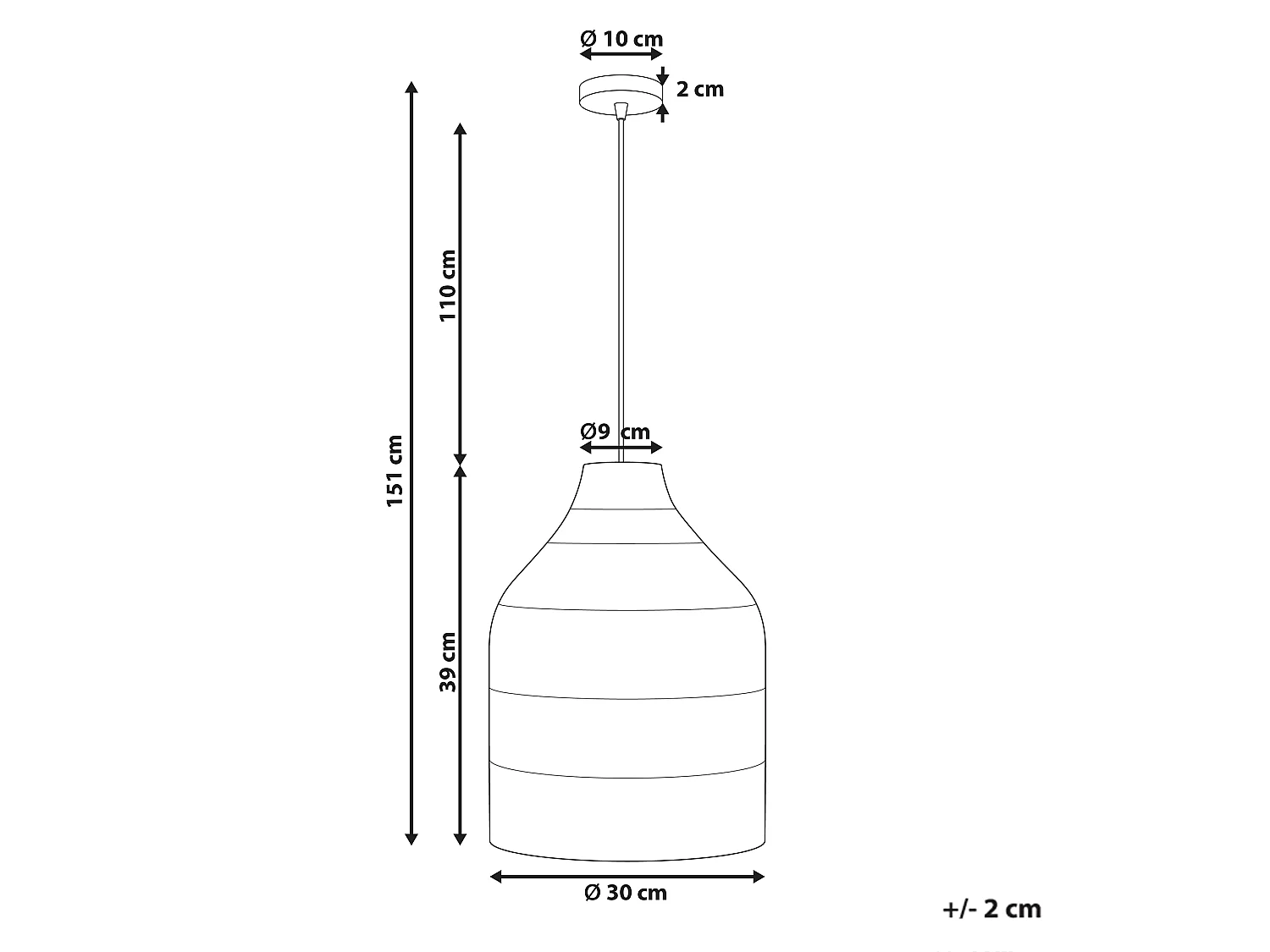 Pendant Lamp GILO Rattan Natural
