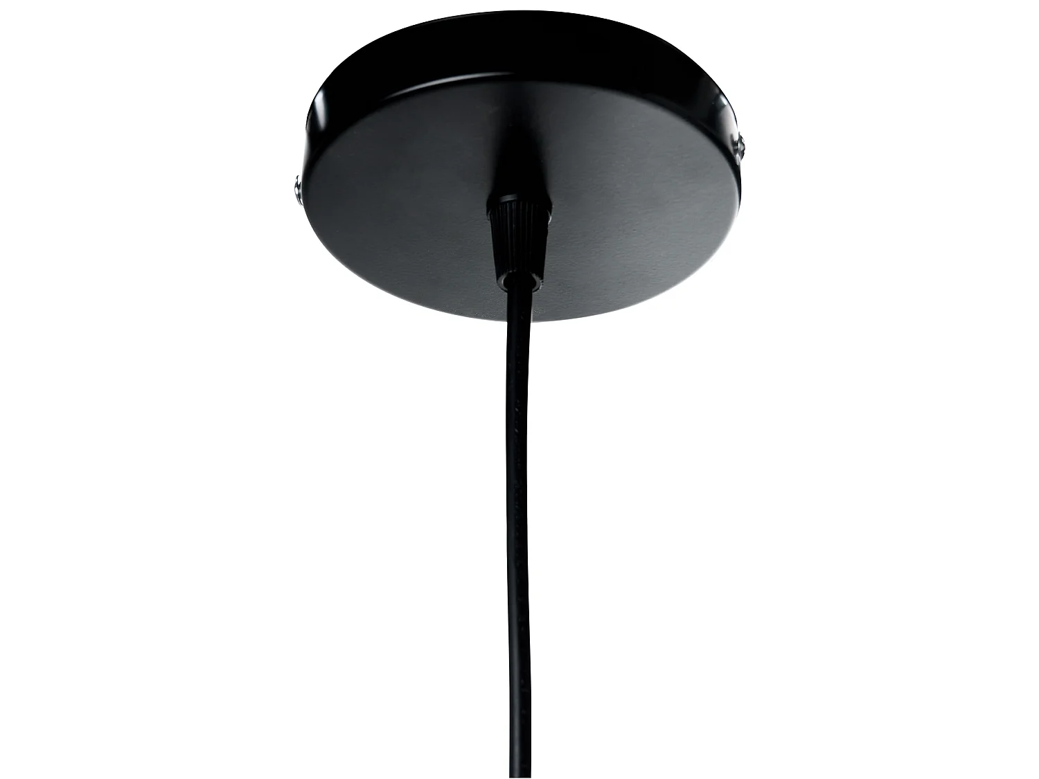 Pendant Lamp TURABO Rattan Black/ White